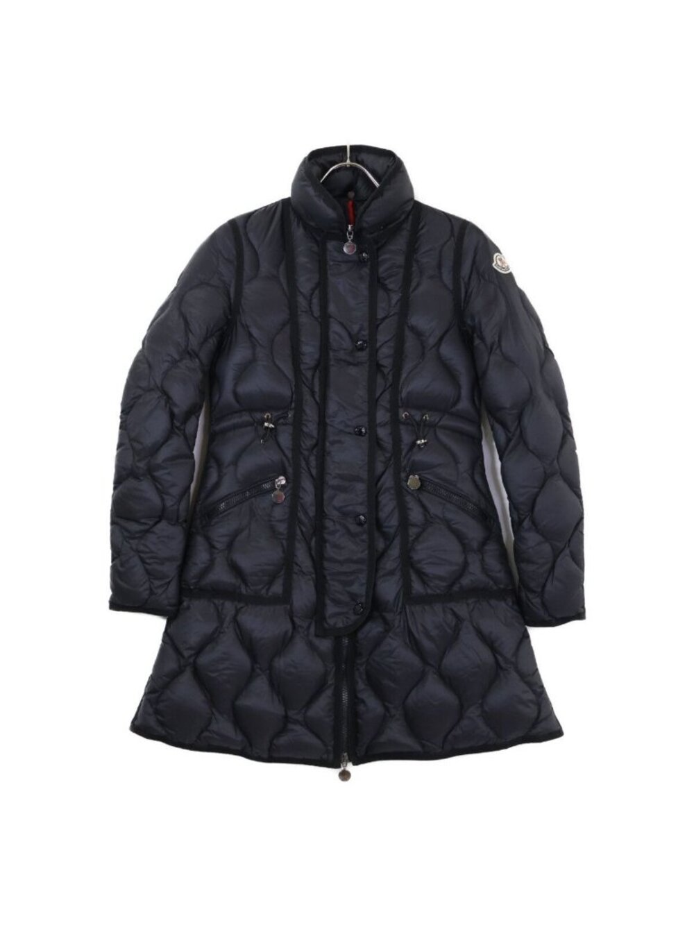 Moncler Lon Down Coat Black